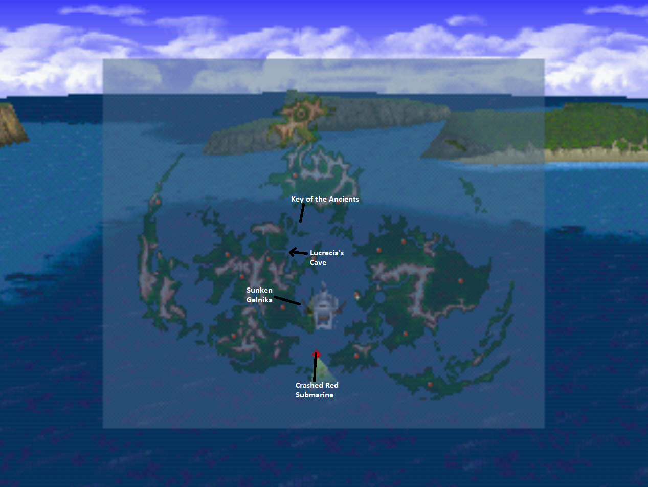 Underwater Map Locations